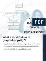 Differential Diagnosis of Cervical Lymphadenopathy