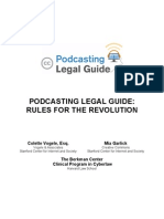 Podcasting Legal Guide