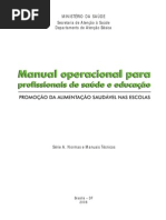Manual Operacional Profissionais Saude Educacao