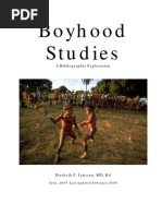 Boyhood Studies Bibliography