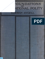 Angell The Foundations of International Polity 1914