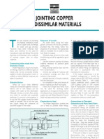 Jointing to Dissimilar Materials