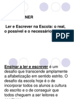 Lerner, Délia - Ler e Escrever Na Escola o Real, o Possível e