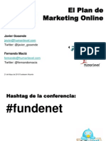 EL Plan de Marketing Online Un Caso Práctico