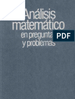 Analisis Matematico en Preguntas y Problemas (Butuzov)