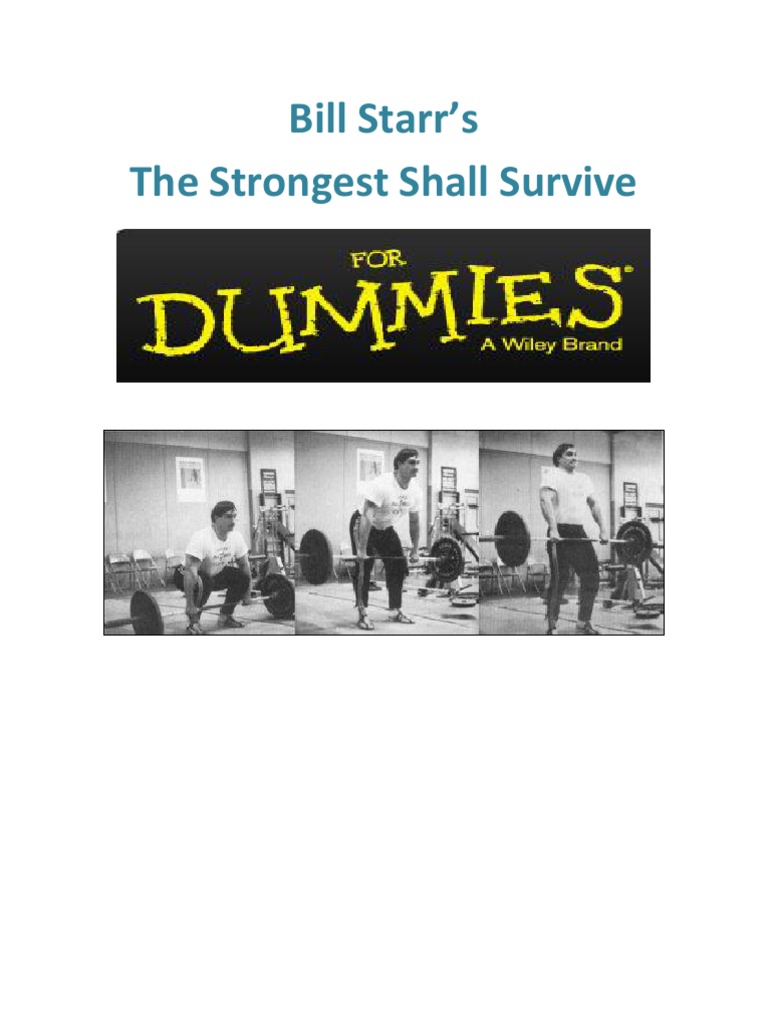 Bill Starr's Strength Training Guide | PDF | Strength Training | Workload