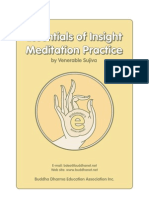 Venerable Sujiva - Essentials of Insight Meditation PDF