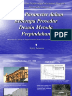 Kajian Parameter Dalam Beberapa Prosedur Desain Metoda Perpindahan (Parametric Study On Displacement-Based Method Procedures), (c) Yoppy Soleman, Hasanuddin University, Makassar, 2006