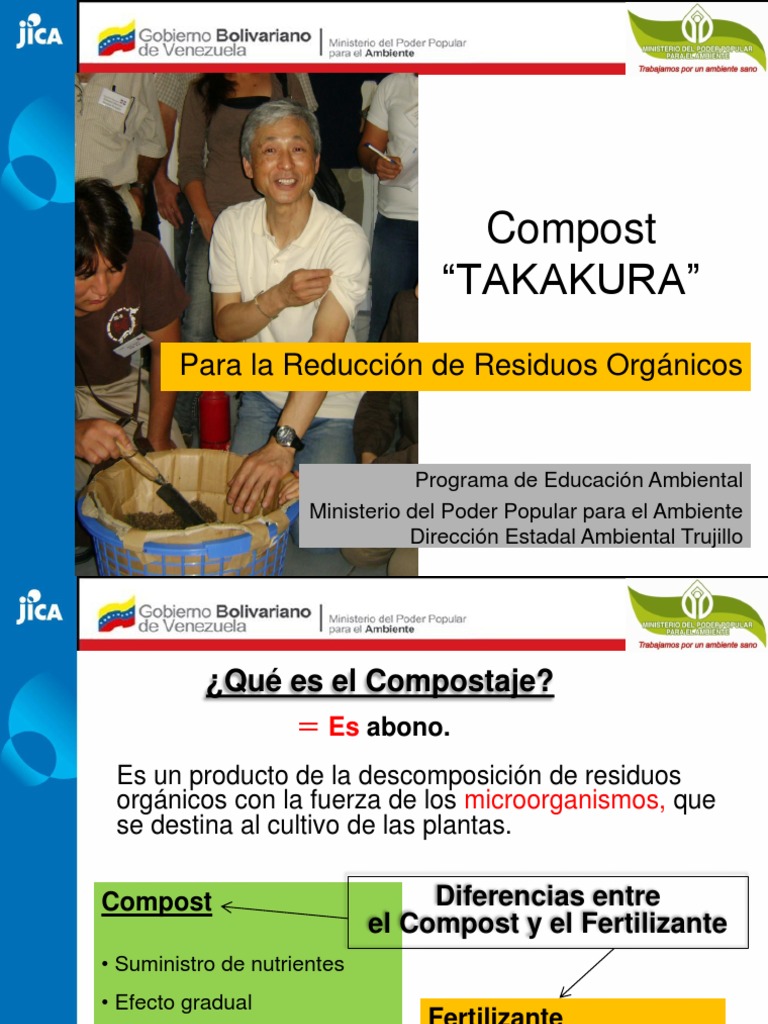 Compostaje Takakura: Guía Práctica | PDF | Compost | Fertilizante