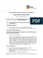 Marca Ciudad y Gestion Urbana - Programa Completo