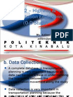 C4302 Transportation Planning (O-D Study)