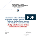 Aproximación Crítica Al Problema Ambiental