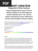 Download Albert Einstein - Plagiarist of the Century by drept_credincios SN127088364 doc pdf