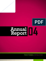 Annual Report Sample Design (Financial Statements) 