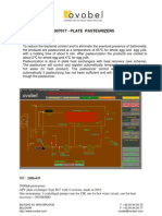 2007017 Plate Pasteuriser 2000lph