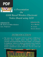 Download GSM Based Wireless Electronic Notice Board  by Genesis First SN127098502 doc pdf