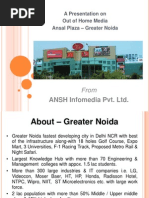 Ansal Plaza Advertisement