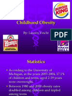 Childhood Obesity Presentation