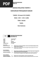 RPH BM Tahun 3 KSSR - Tema: Sekolah