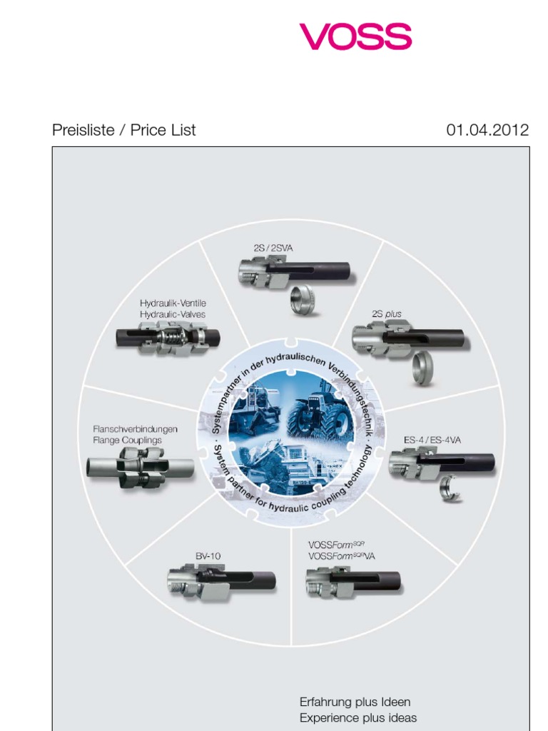 Voss Fittings PDF PDF