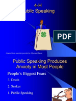4-H Public Speaking.ppt