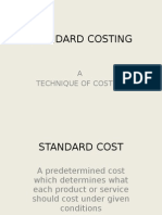 Standard Costing: A Technique of Costing
