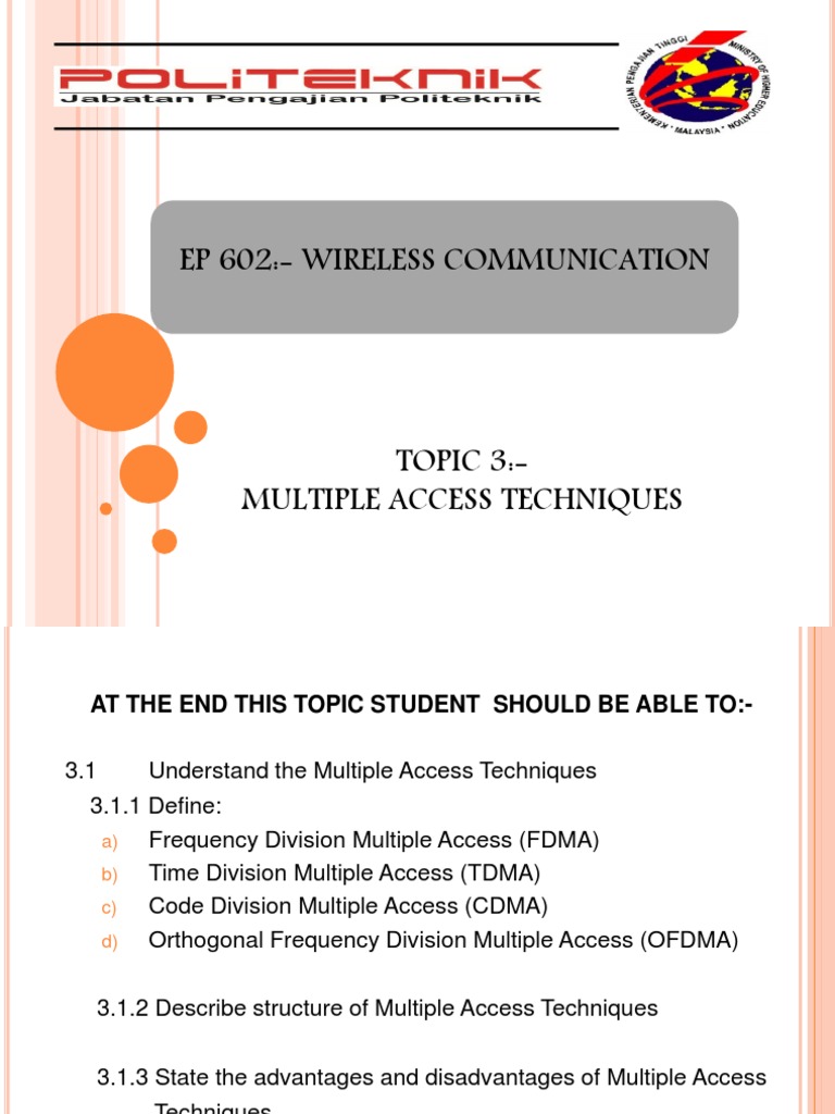TDMA: Pros and Cons Explained | PDF | Channel Access Method | Code ...