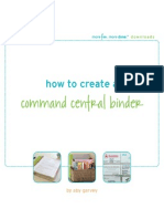 Command Central Binder by Aby Garvey