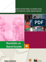 Manual de Manualidades Reciclaje Ciudad Saludable