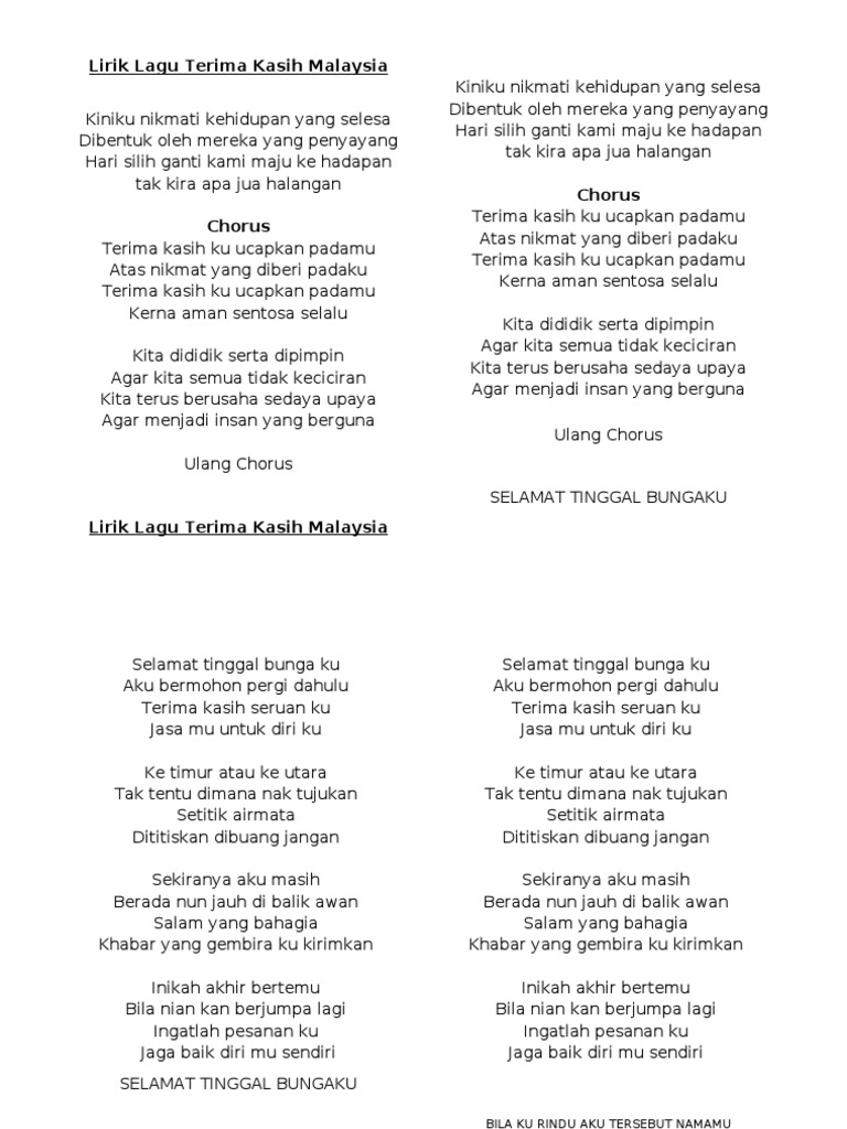 Lirik Lagu Selamat Ulang Tahun Kami Ucapkan Padamu