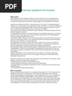 Download Ajax Interview Questions and Answers by Ram Yadav SN12713329 doc pdf