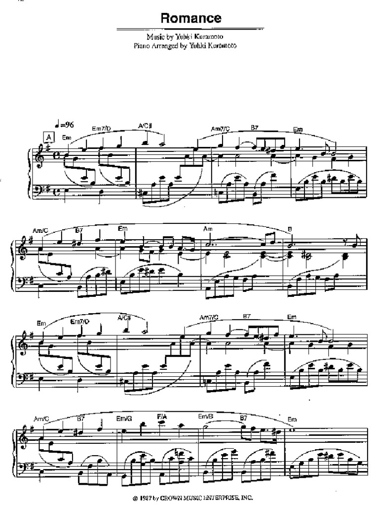 Yuhki Kuramoto Reminiscence Romance