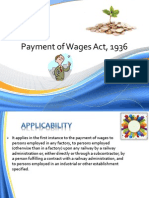 Payment of Wages Act 1936