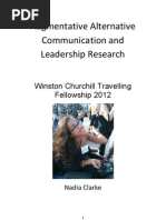 Download Augmentative Alternative Communication and Leadership Research by The Centre for Welfare Reform SN127137982 doc pdf