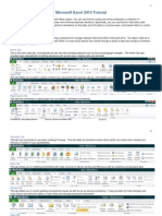 Excel 2010 Tutorial PDF