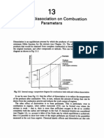 Effect of Dissociation On Combustion