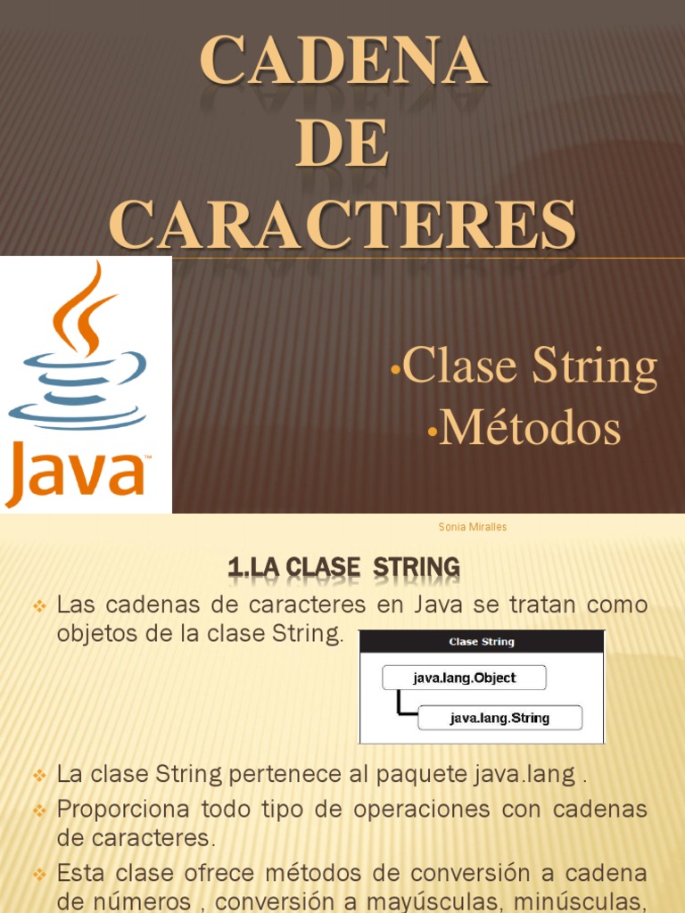 Todos Los Metodos De La Clase String En Java Variaciones