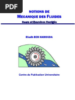 Notions Mecanique Des Fluides. 
 " Riadh BEN HAMOUDA "