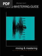 Download Audio Mastering Guide Deutsch by Tobias Doering SN127140965 doc pdf