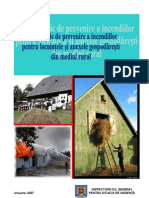 Ghid Prevenire Incendii Mediu Rural