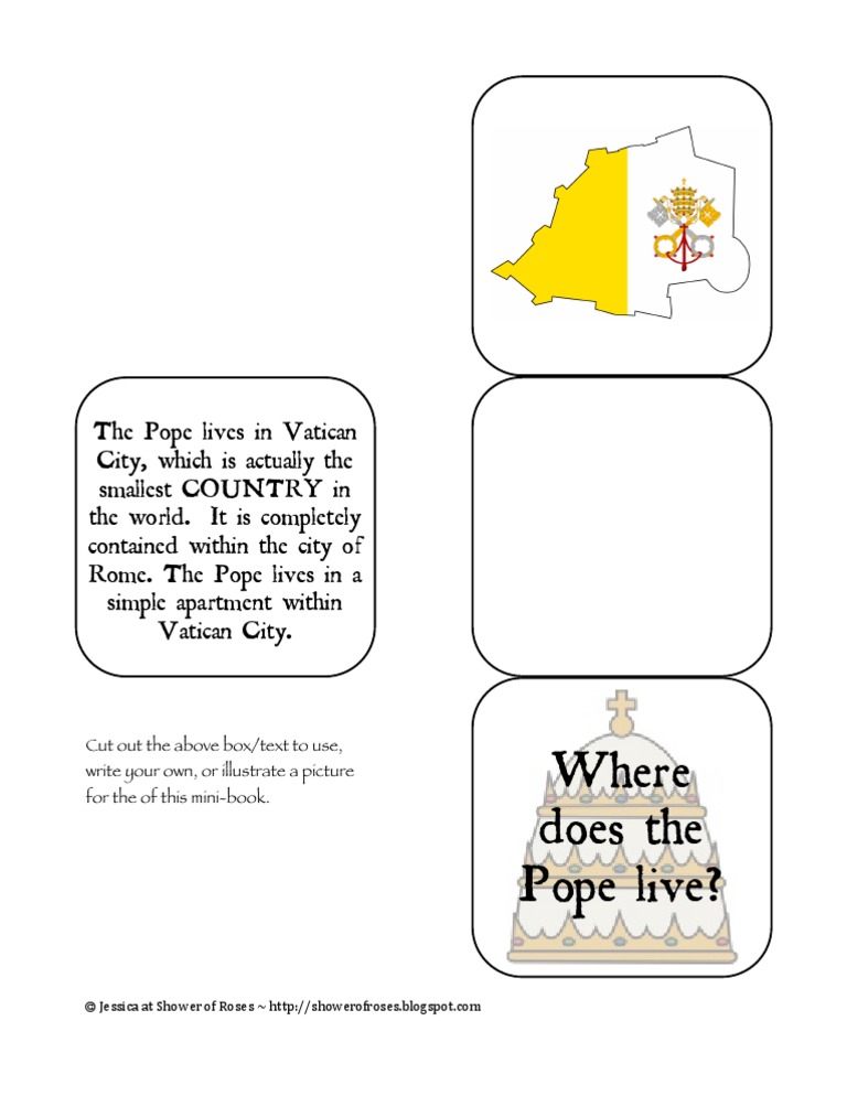 Where Does The Pope Live | PDF