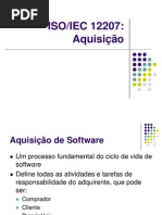 ISO/IEC 12207 - Processo de Aquisicao