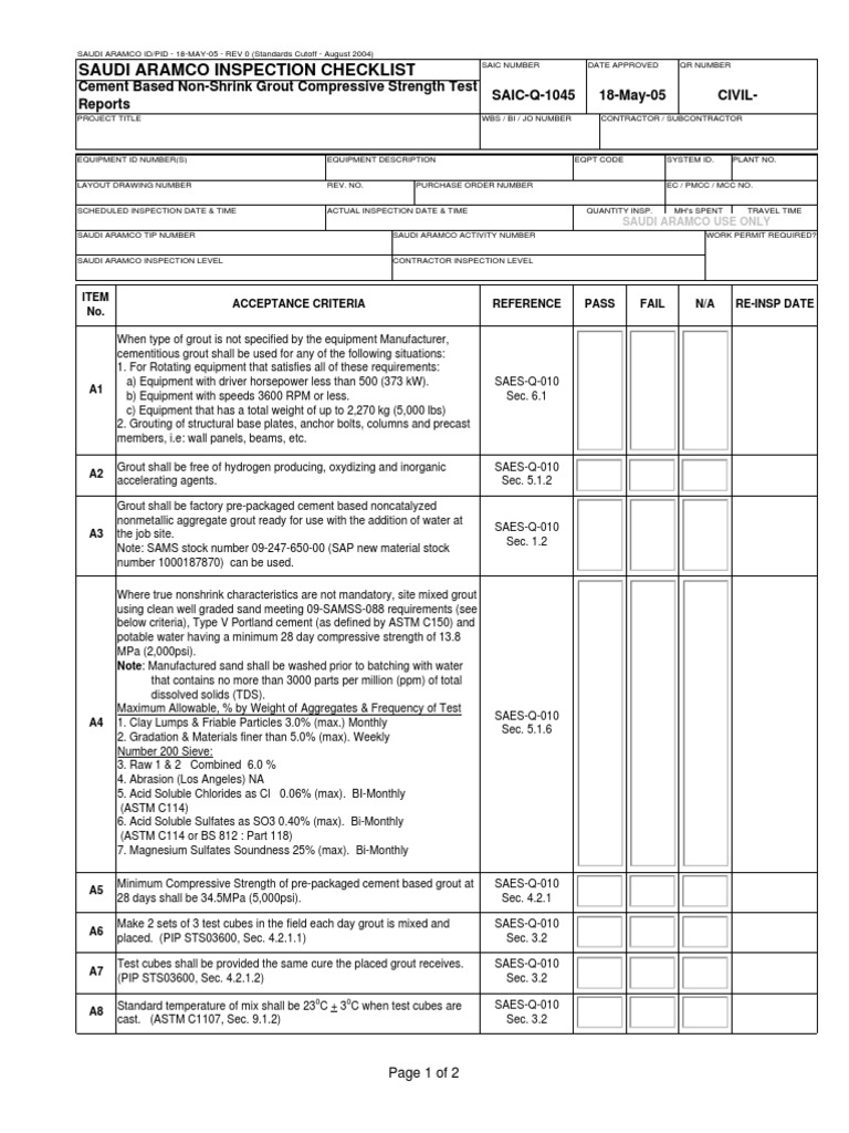 Saic Q 1045 | PDF | Building Engineering | Building Materials