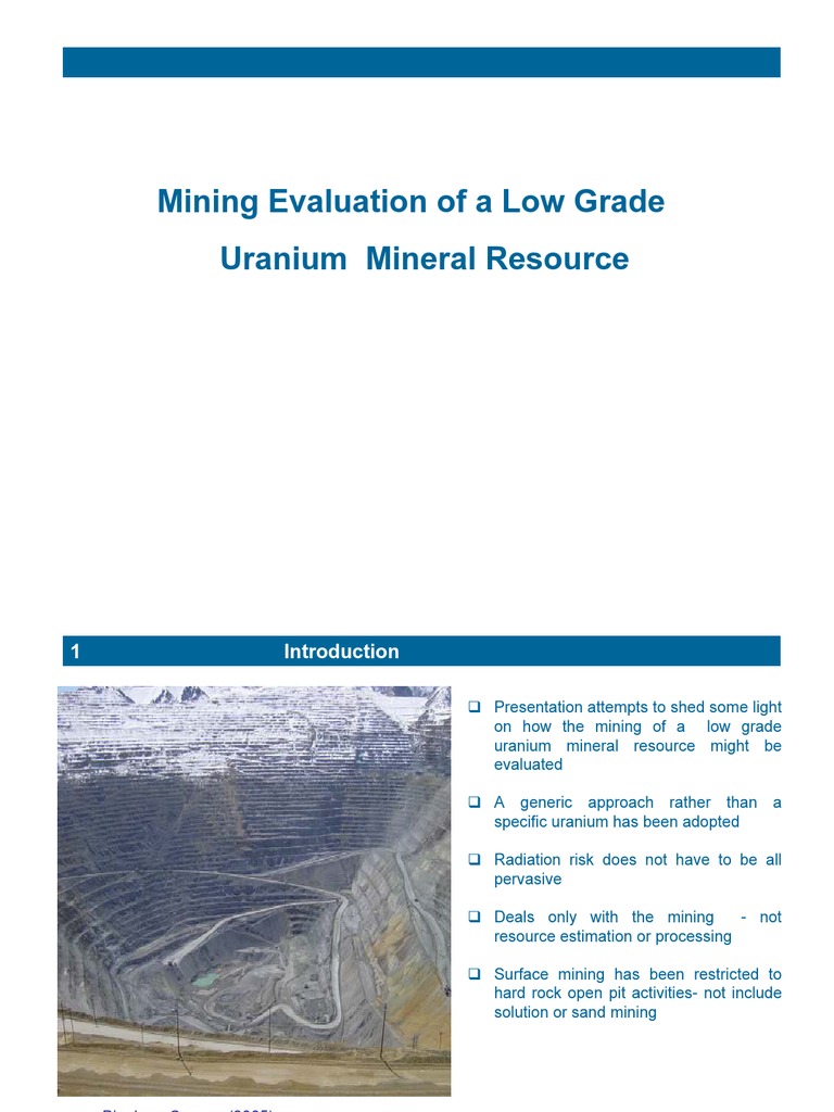 Mining Feasibility Studies Examples – LFMP