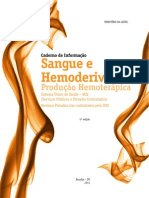 Caderno Informacao Sangue Hemoderivados 2011