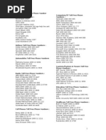 Download Important Toll Free Phone Number List for India by Nikunj SN12714913 doc pdf