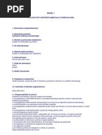 Model Fisa Post - Asistent Medical Stomatologie