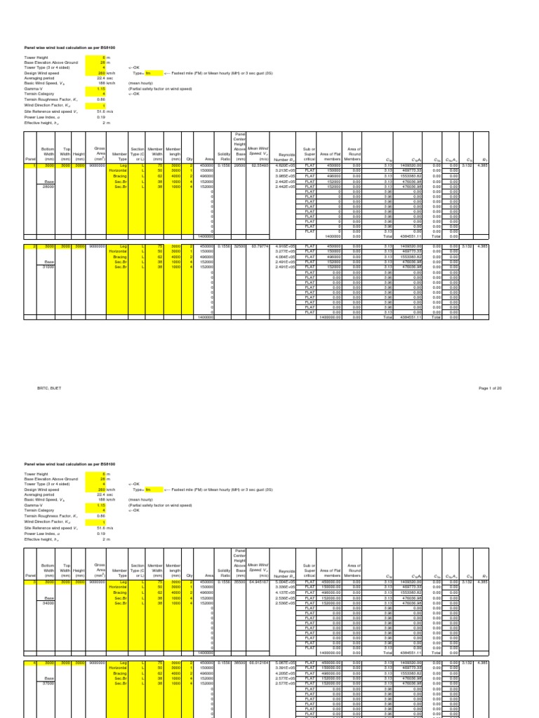 1.wind Load BS Open Code | PDF | Wind Speed | Wound