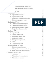 Formation Route Autocad civil 3d