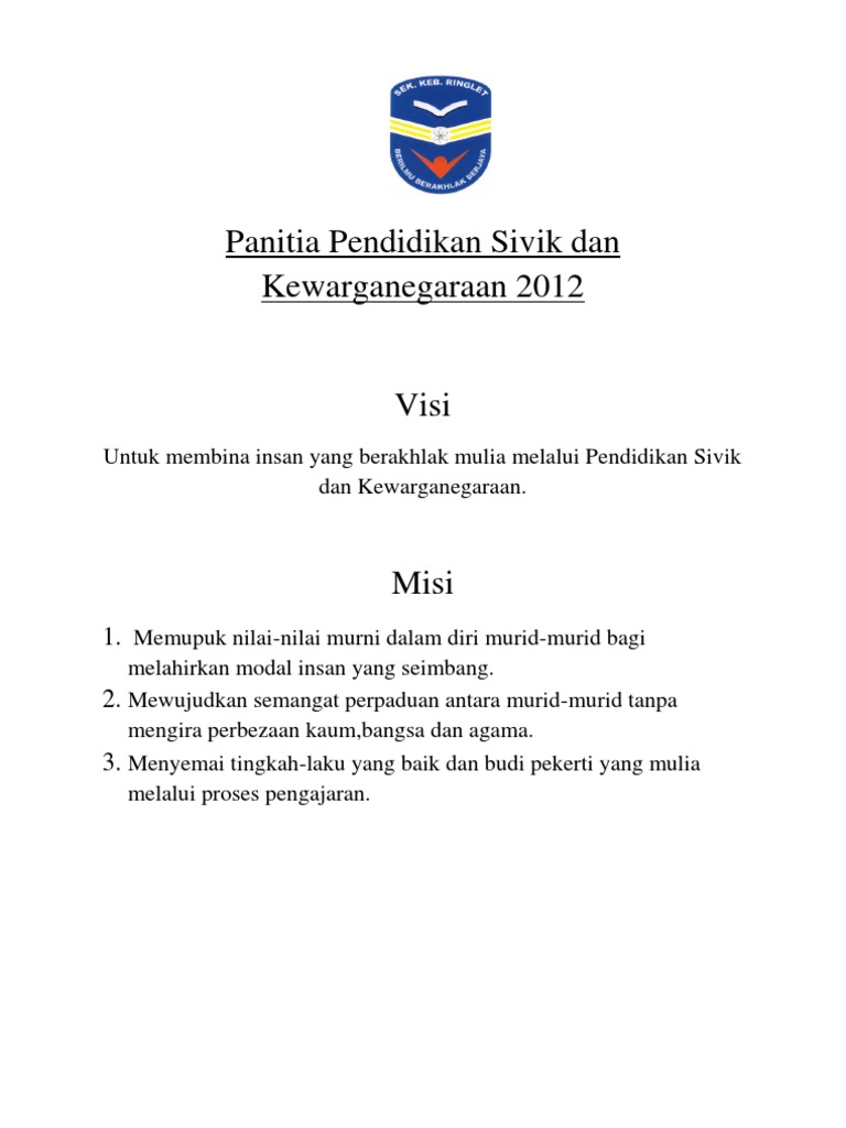 Visi Dan Misi Psk 2012 Pdf